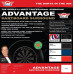 Okruží pro sisálový terč Bull´s Advantage Surround - Modrá (68402)