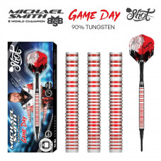 Sada šipek Michael Smith Game Day Soft Tip – 90% wolframové barrely (MSGDSF-20)