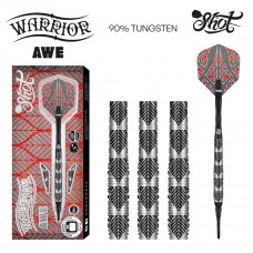 Sada šipek Warrior Awe Soft Tip – 90% wolframové barrely (WASF-20)