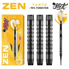 Zen Tanto Soft Tip Dart Set – Šipky s 90% wolframovým barrelem (ZTSF-620)
