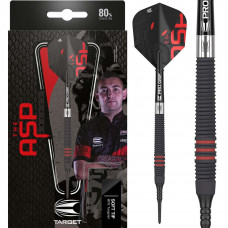 Target šipky Soft Nathan Aspinall 80% - 18g - Černá (210312)