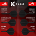 Letky Target K-Flex No.6 - In Between 26 mm - Modrá (410017)