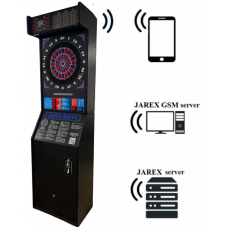 Ligový šipkový automat JAREX DARTS s mincovníkem a GSM - LTE  komunikátorem